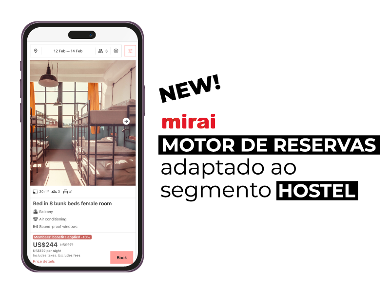 motor reservas mirai adaptado segmento hostel