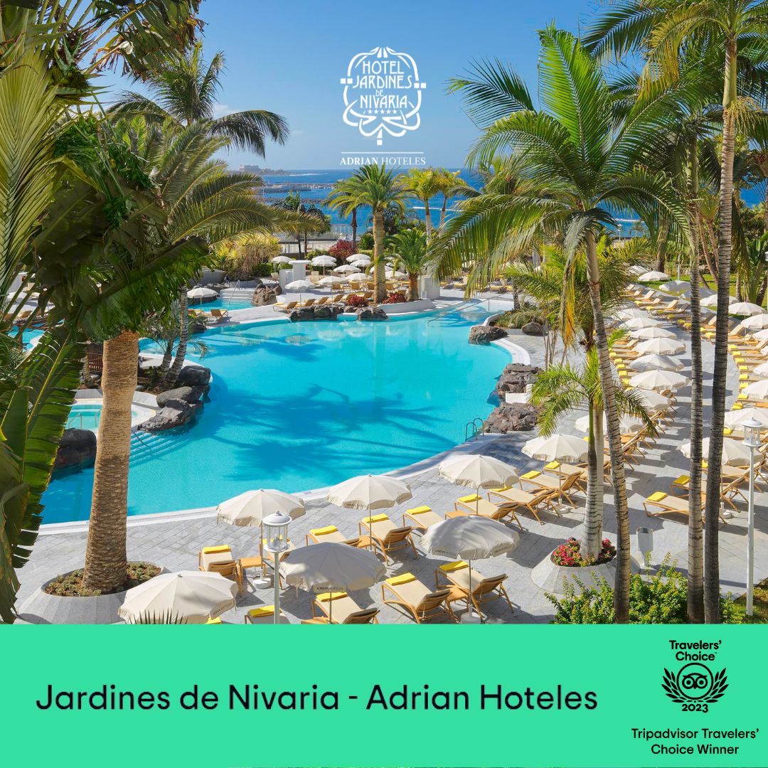 ADRIAN Hoteles recibe el premio de TripAdvisor &ldquo;Travellers Choice Award 2023&rdquo; en todos sus hoteles. - Adrian Hoteles