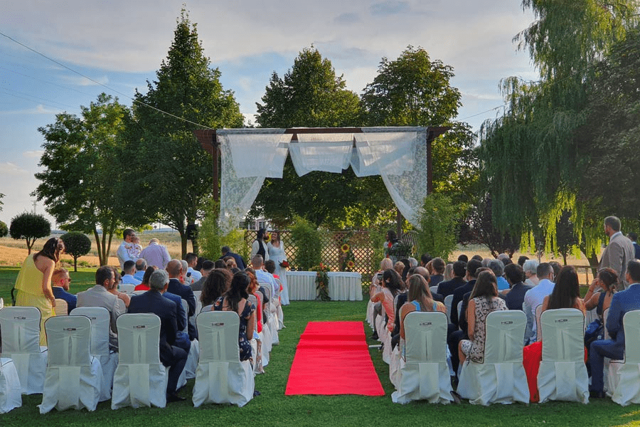 boda al aire libre en Burgos